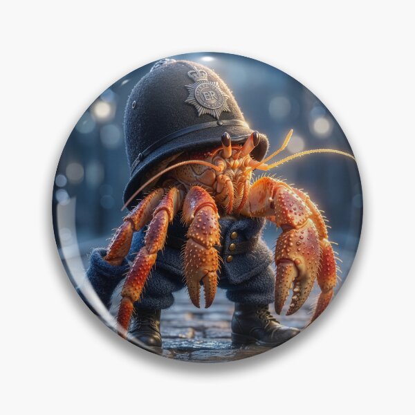Item preview, Hermit Crab Bobby Walks His Beat designed and sold by Tridentulus.