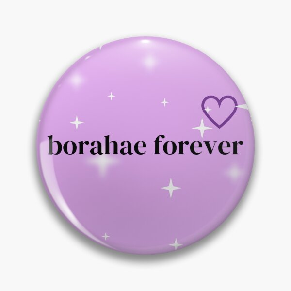 Item preview, Borahae Forever Purple Aesthetic Sticker | Army Minimal Design designed and sold by Mana Moon.