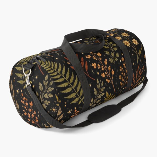 Item preview, Dark Botanical Floral Pattern | Autumn Leaves & Wildflowers Seamless Design | Vintage Nature Aesthetic designed and sold by simpleyetcanva.