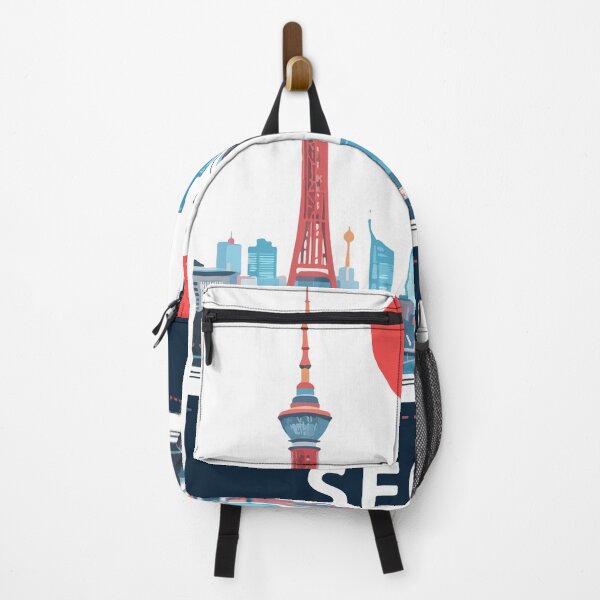 Item preview, Seoul South Korea Futuristic Robot Travel Sticker designed and sold by PixelWaveBD.