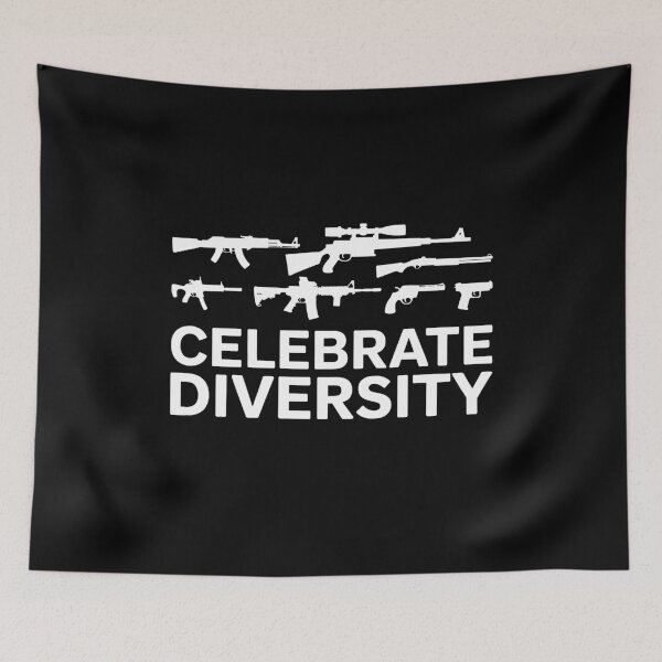 Item preview, Celebrate Diversity Gun Owner designed and sold by KarimSoCute.