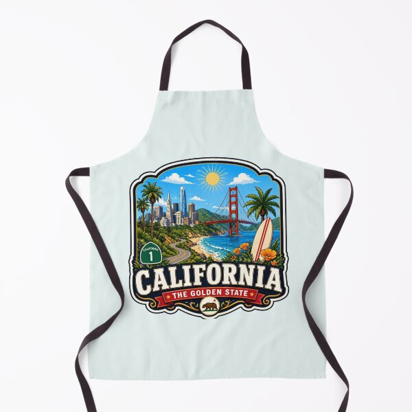 Item preview, California - The Golden State designed and sold by Myra365Art.
