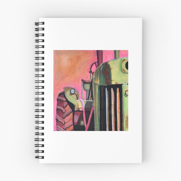 Item preview, Green John Deere Tractor In Sunset designed and sold by Eldey Originals.