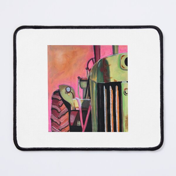 Item preview, Green John Deere Tractor In Sunset designed and sold by Eldey Originals.