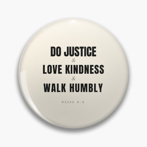 Item preview, Do Justice, Love Kindness, Walk Humbly – Micah 6:8 Minimalist Scripture Design designed and sold by Alt Christian.