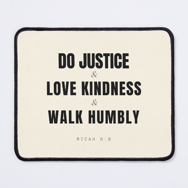 Item preview, Do Justice, Love Kindness, Walk Humbly – Micah 6:8 Minimalist Scripture Design designed and sold by Alt Christian.