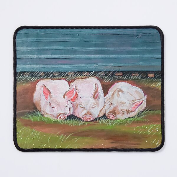 Item preview, Three Sleeping Little Pigs designed and sold by Eldey Originals.