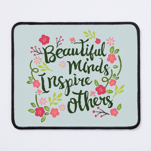 Item preview, Beautiful Minds Inspire Others designed and sold by mcraft studio.