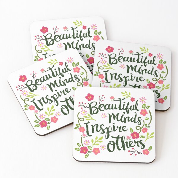 Item preview, Beautiful Minds Inspire Others designed and sold by mcraft studio.