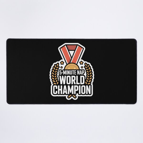 Item preview, Funny Dad 5 Minute Nap World Champion Medal Sticker Fathers Day Gift designed and sold by FestivityFinds.