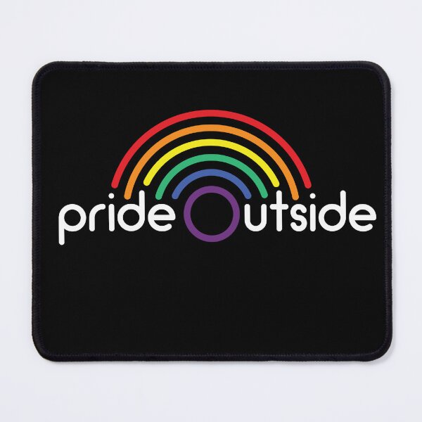 Item preview, Pride Outside - Outdoor adventures ahoy! designed and sold by The-Goods.