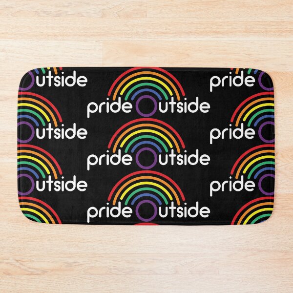 Item preview, Pride Outside - Outdoor adventures ahoy! designed and sold by The-Goods.