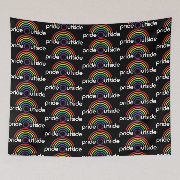 Item preview, Pride Outside - Outdoor adventures ahoy! designed and sold by The-Goods.