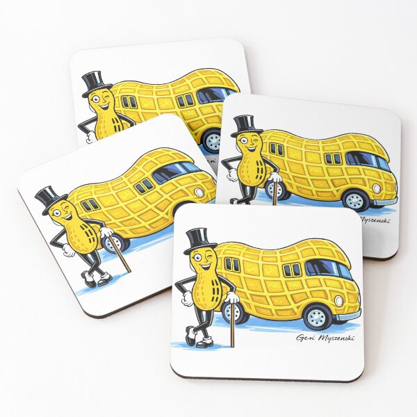 Item preview, Mr. Peanut and his NutMobile  designed and sold by The Art Queen Of Michigan .