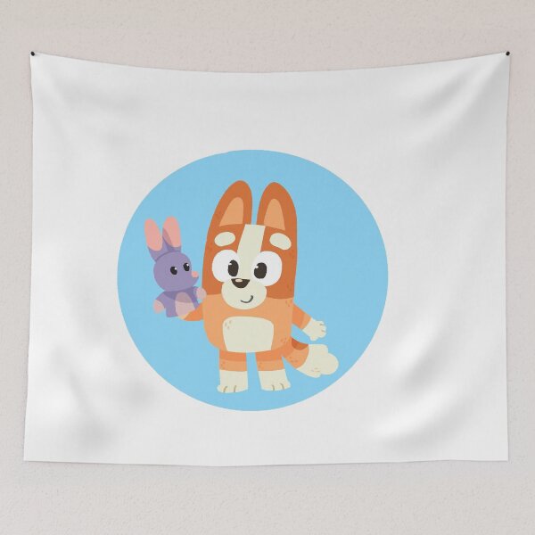Item preview, Bluey Cute with Doll designed and sold by Twelvecloth.