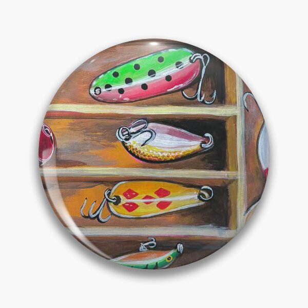 Item preview, Fishing Tackle Box with Fishing Lures designed and sold by Eldey Originals.