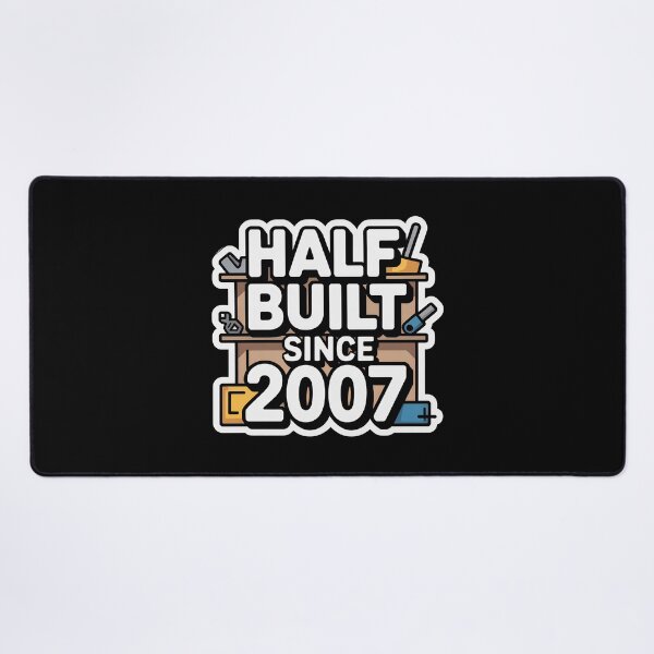 Item preview, Half Built Since 2007 DIY Dad Sticker - Father's Day Gift designed and sold by FestivityFinds.