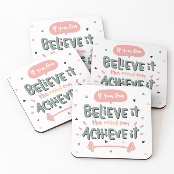Item preview, If You Can Believe It, The Mind Can Achieve It designed and sold by mcraft studio.