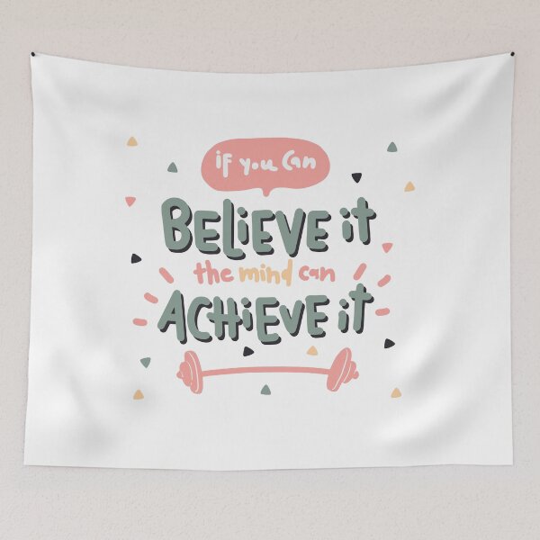 Item preview, If You Can Believe It, The Mind Can Achieve It designed and sold by mcraft studio.