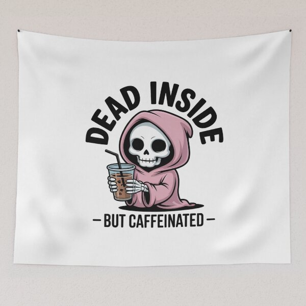 Item preview, Funny Coffee Addict Creepy Kawaii Iced Coffee Art designed and sold by Mr-wow.
