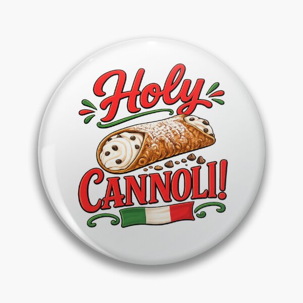 Item preview, Holy Cannoli Funny Italian Food Cannoli Lover designed and sold by Giggling Woods Press.