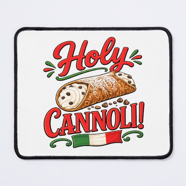 Item preview, Holy Cannoli Funny Italian Food Cannoli Lover designed and sold by Giggling Woods Press.