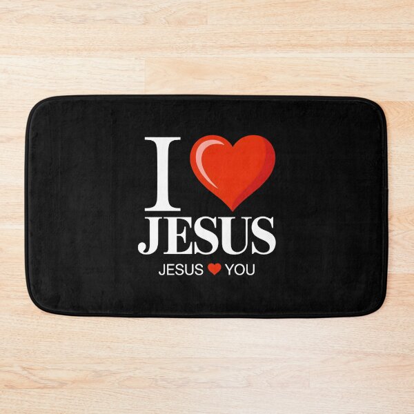 Item preview, I Love Jesus - Jesus Loves You - Christian designed and sold by KarimSoCute.
