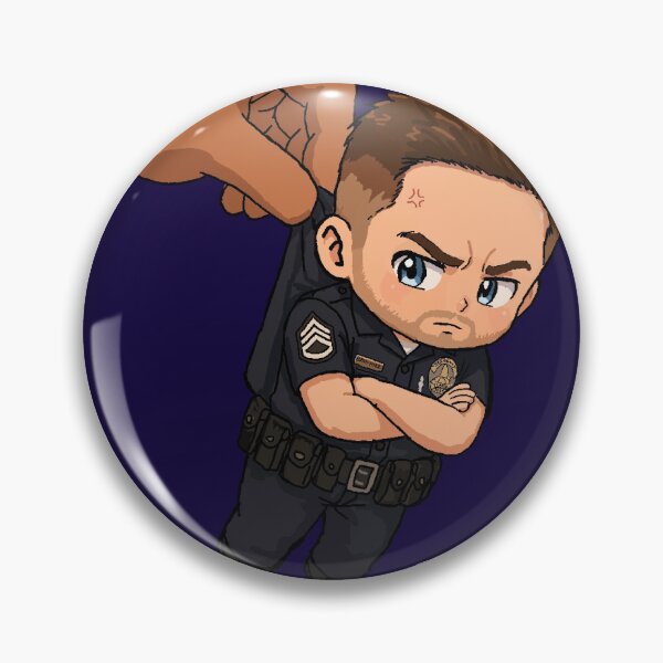 Item preview, Grumpy cop designed and sold by SammieB1991.