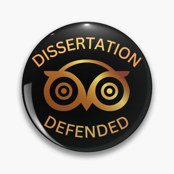 Item preview, Dissertation Defended Owl Gift for PhD Graduate Proud Moment Graduation designed and sold by Im-Ara.