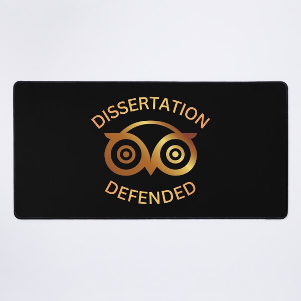 Item preview, Dissertation Defended Owl Gift for PhD Graduate Proud Moment Graduation designed and sold by Im-Ara.