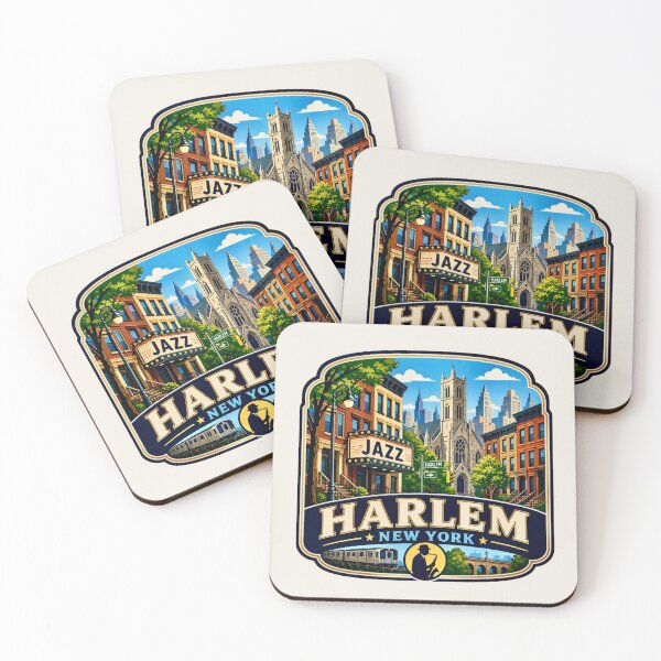 Item preview, Harlem, New York - Jazz and Brownstones designed and sold by Myra365Art.