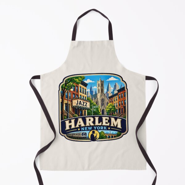 Item preview, Harlem, New York - Jazz and Brownstones designed and sold by Myra365Art.