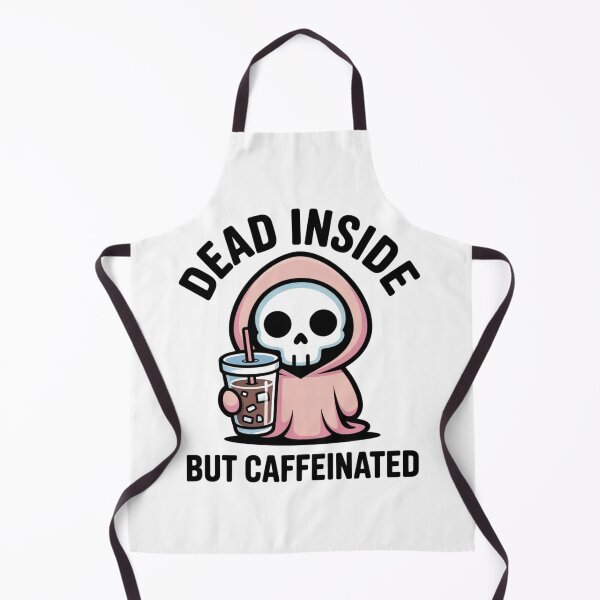 Item preview, Dead Inside Funny Skeleton Coffee Lover Gift designed and sold by Mr-wow.