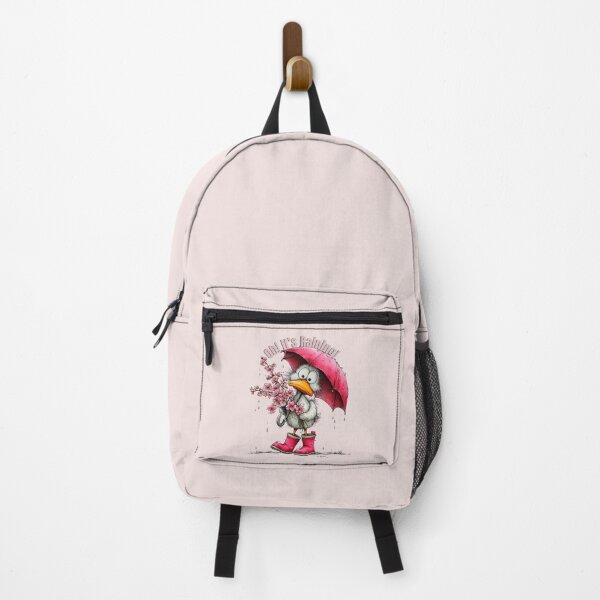 Item preview, Cute Chick Under Pink Umbrella designed and sold by Astralia.