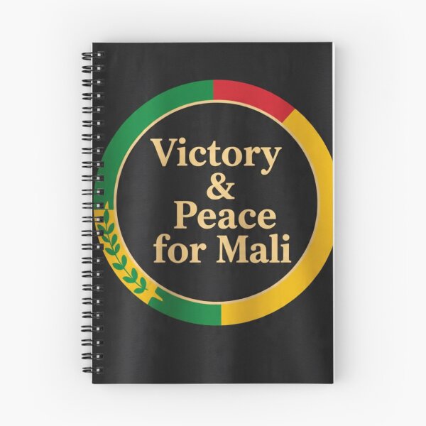 Item preview, Victory and Peace for Mali – Mali Flag Support & African Unity Design designed and sold by Printandpick.