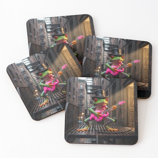 Item preview, Red-Eyed Tree Frog Wakes Up the Neighborhood designed and sold by Tridentulus.