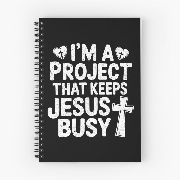 Item preview, I'm A Project that Keeps Jesus Busy Christian Humor designed and sold by KarimSoCute.