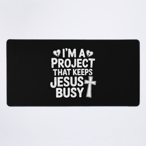 Item preview, I'm A Project that Keeps Jesus Busy Christian Humor designed and sold by KarimSoCute.