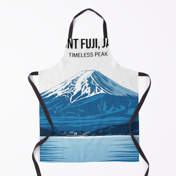 Item preview, Mount Fuji Japan Timeless Peak Blue Travel Sticker designed and sold by PixelWaveBD.