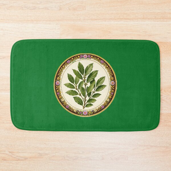 Item preview, Bay Leaf – Timeless Laurel Kitchen Herb Portrait designed and sold by TheJoyfulPen.