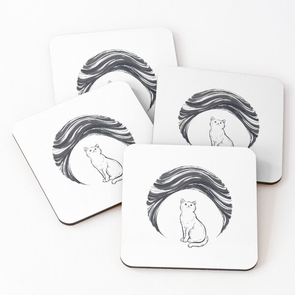 Item preview, Cat & Moon  designed and sold by SurajDesigns.