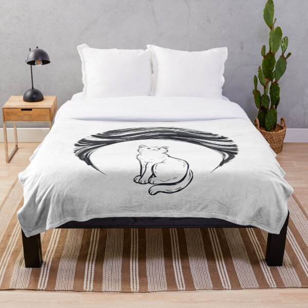 Artikelvorschau, Katze und Mond entworfen und verkauft von SurajDesigns.