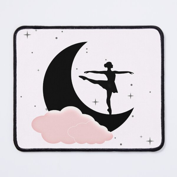 Item preview, ballerina dancing on the moon with stars designed and sold by meuliasshop.