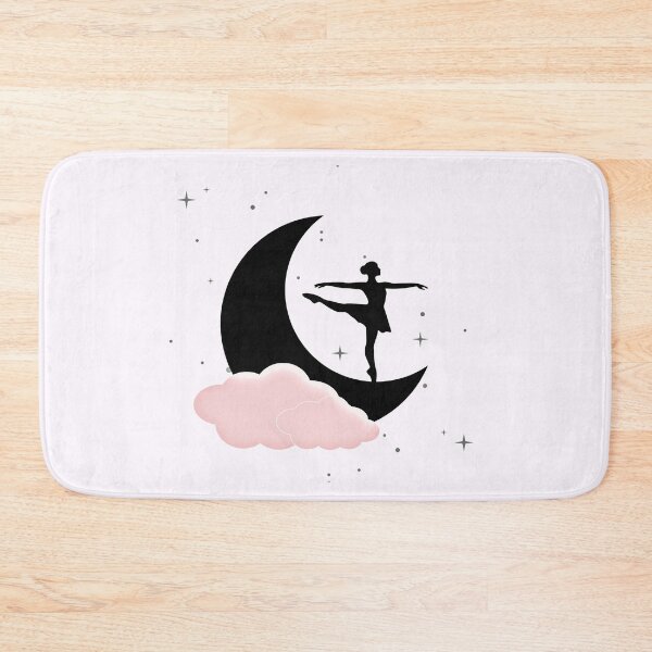 Item preview, ballerina dancing on the moon with stars designed and sold by meuliasshop.