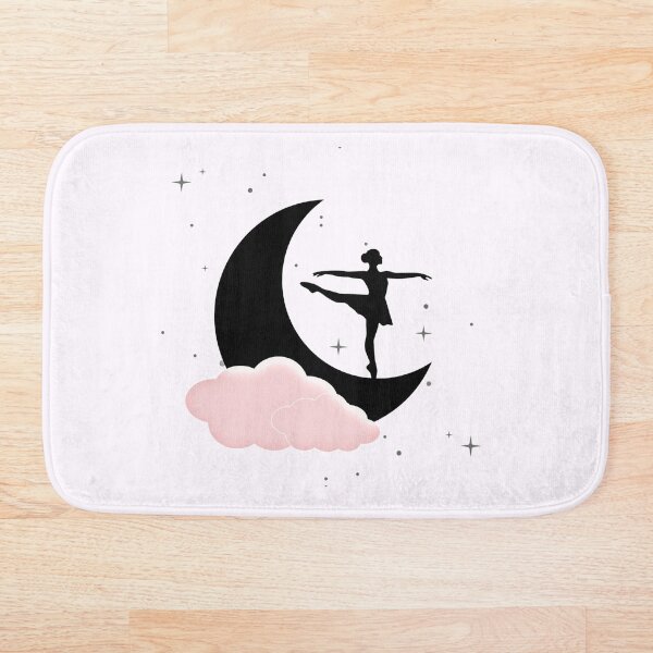 Item preview, ballerina dancing on the moon with stars designed and sold by meuliasshop.