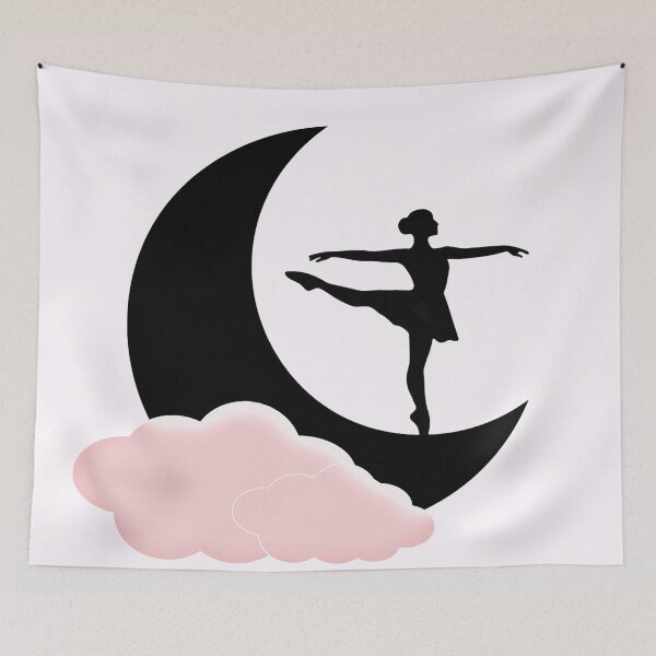 Item preview, ballerina dancing on the moon designed and sold by meuliasshop.