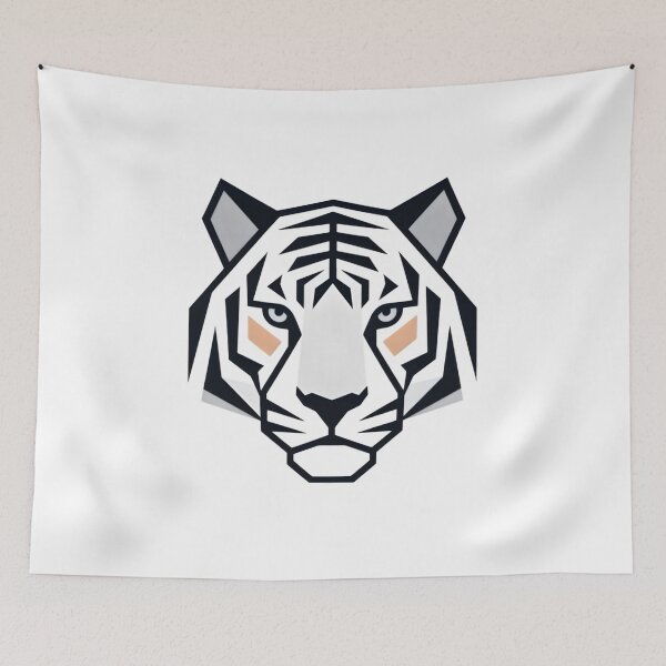 Item preview, Stylish Geometric Tiger Face Graphic designed and sold by SurajDesigns.