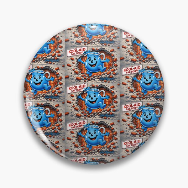 Item preview, Kool-Aid Man Busting out of the Factory Oh Yeah  designed and sold by The Art Queen Of Michigan .