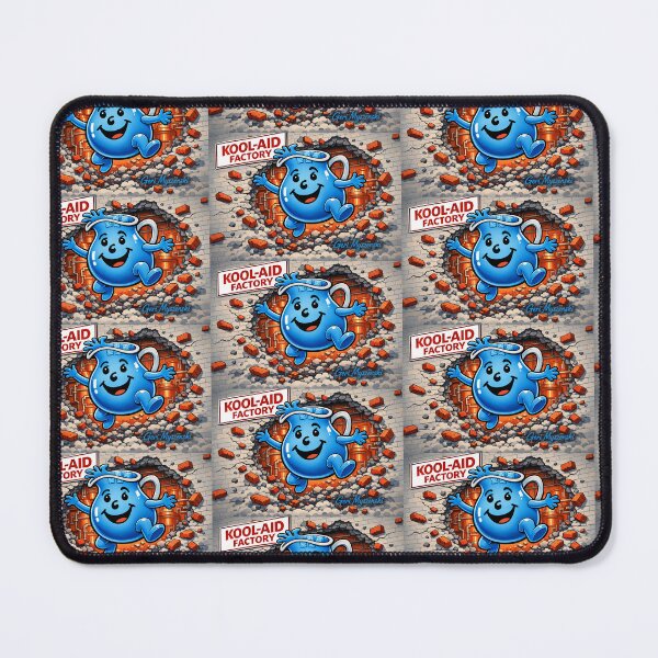 Item preview, Kool-Aid Man Busting out of the Factory Oh Yeah designed and sold by The Art Queen Of Michigan .