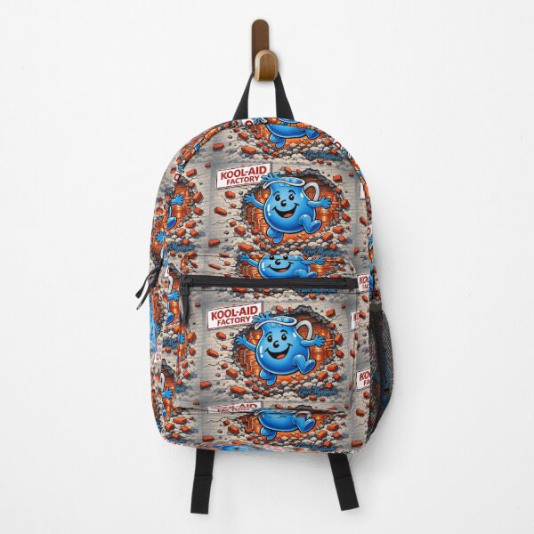 Item preview, Kool-Aid Man Busting out of the Factory Oh Yeah  designed and sold by The Art Queen Of Michigan .